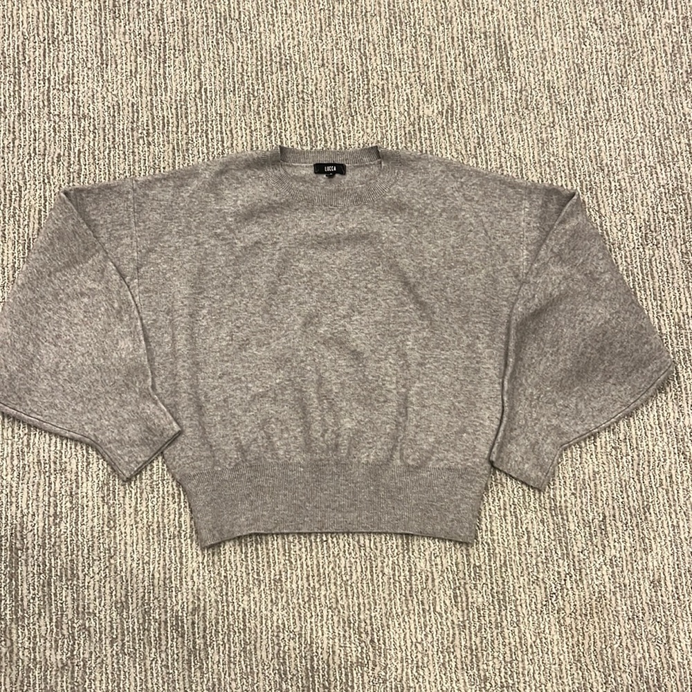 LUCCA grey sweater Size S